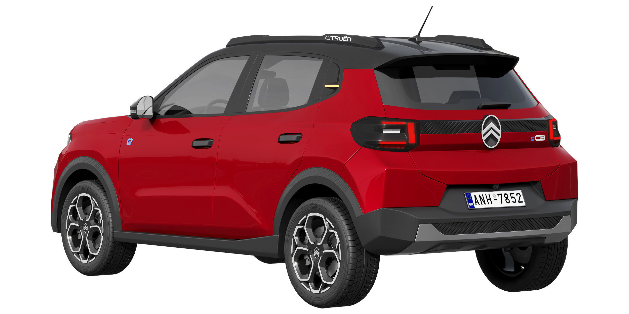 Citroen e-C3 2024 3D model_2