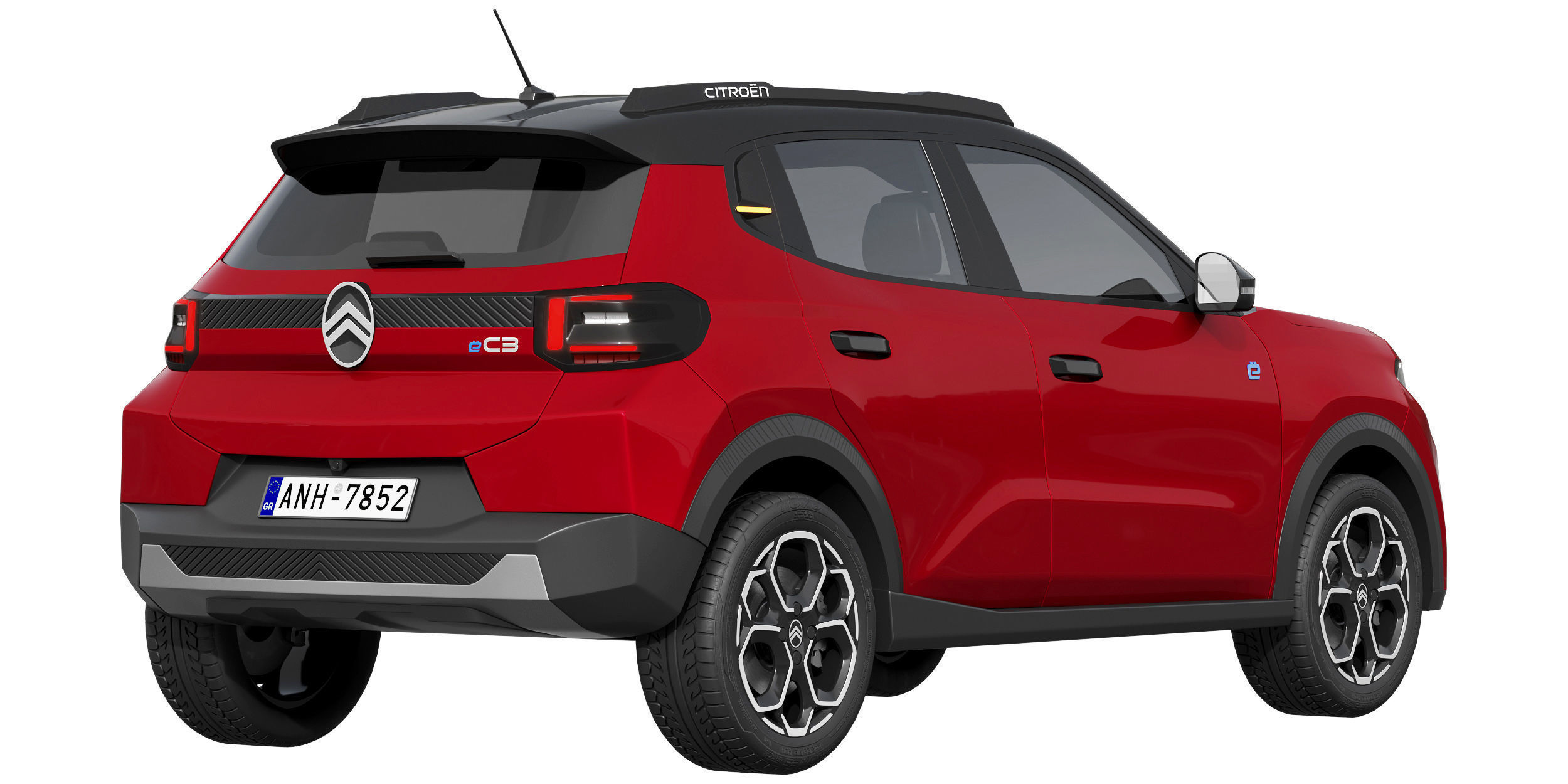 Citroen e-C3 2024 3D model_3