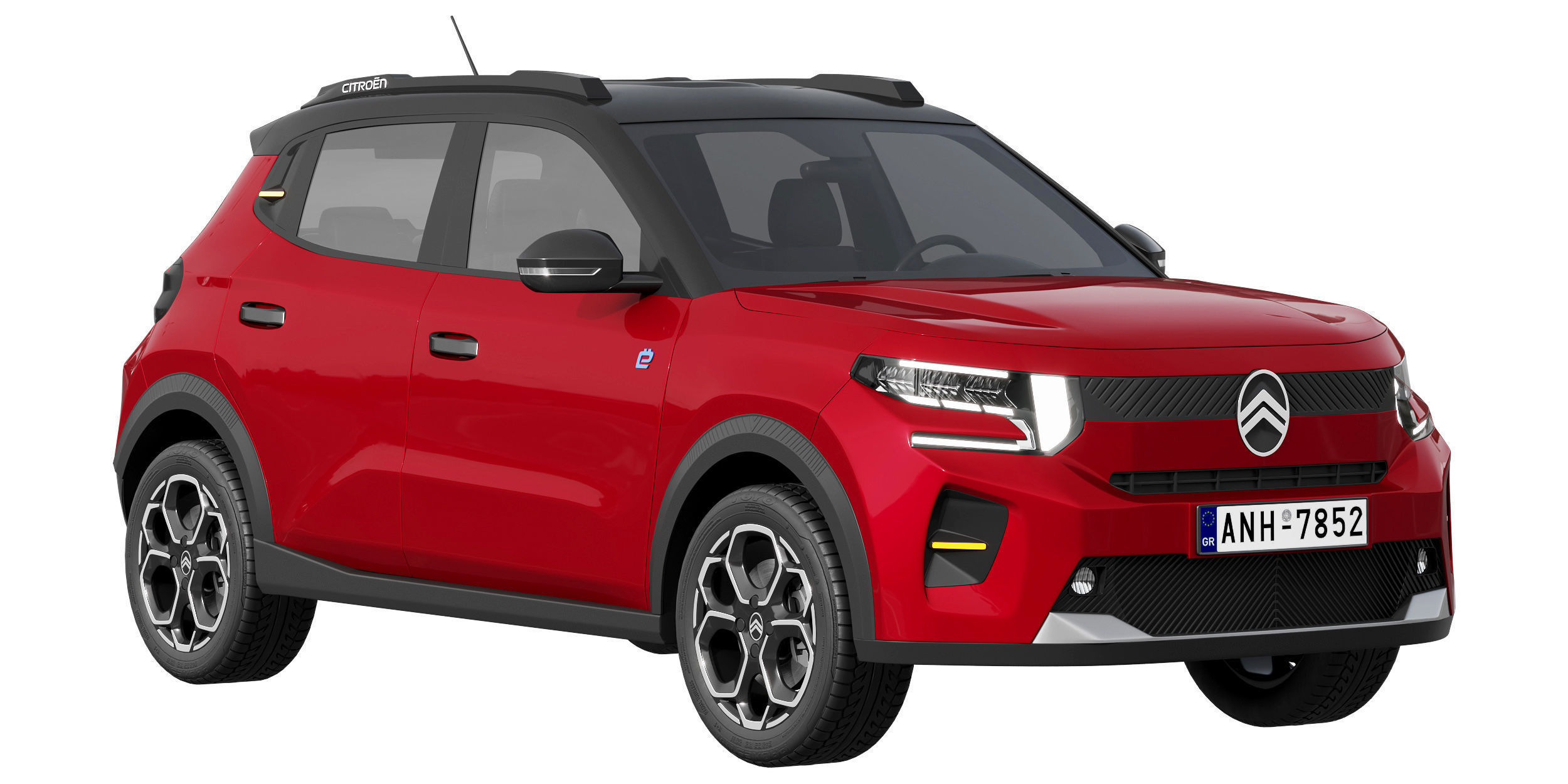 Citroen e-C3 2024 3D model_1