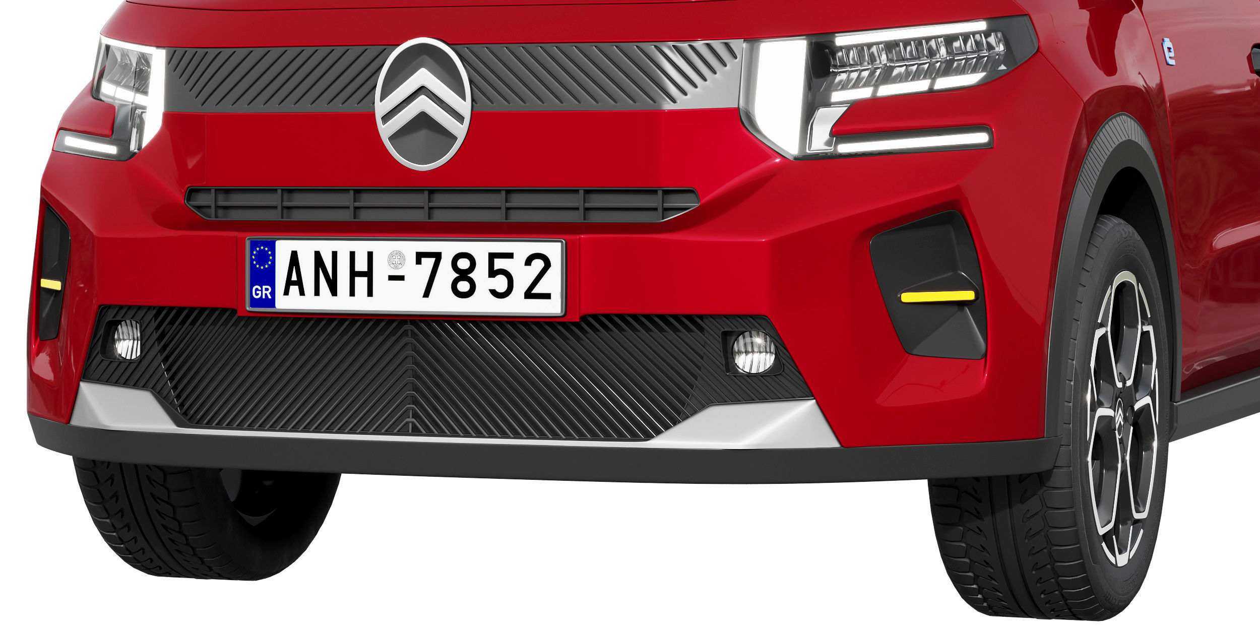 Citroen e-C3 2024 3D model_9