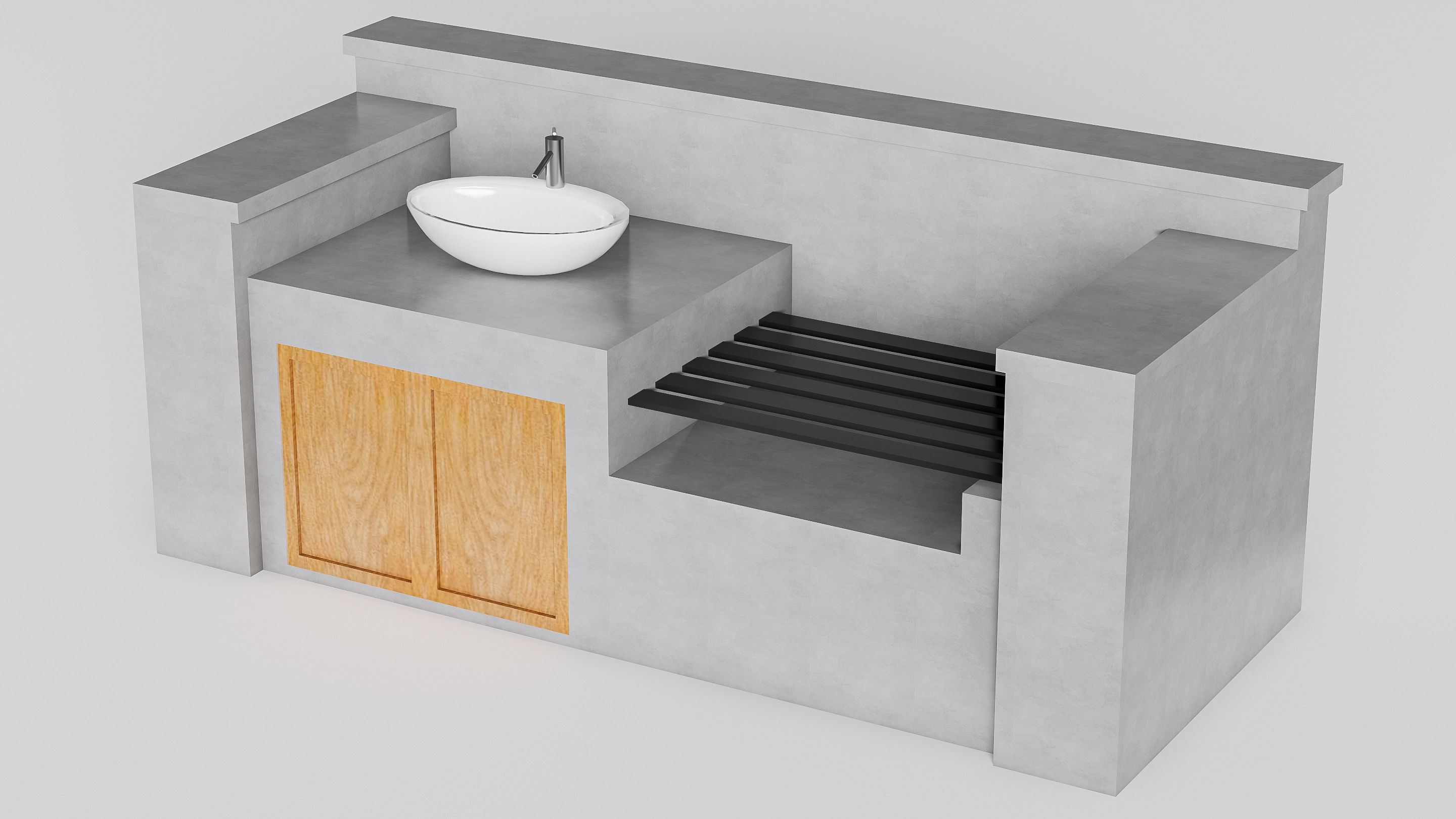 Barbecue grill 5 3D model_15