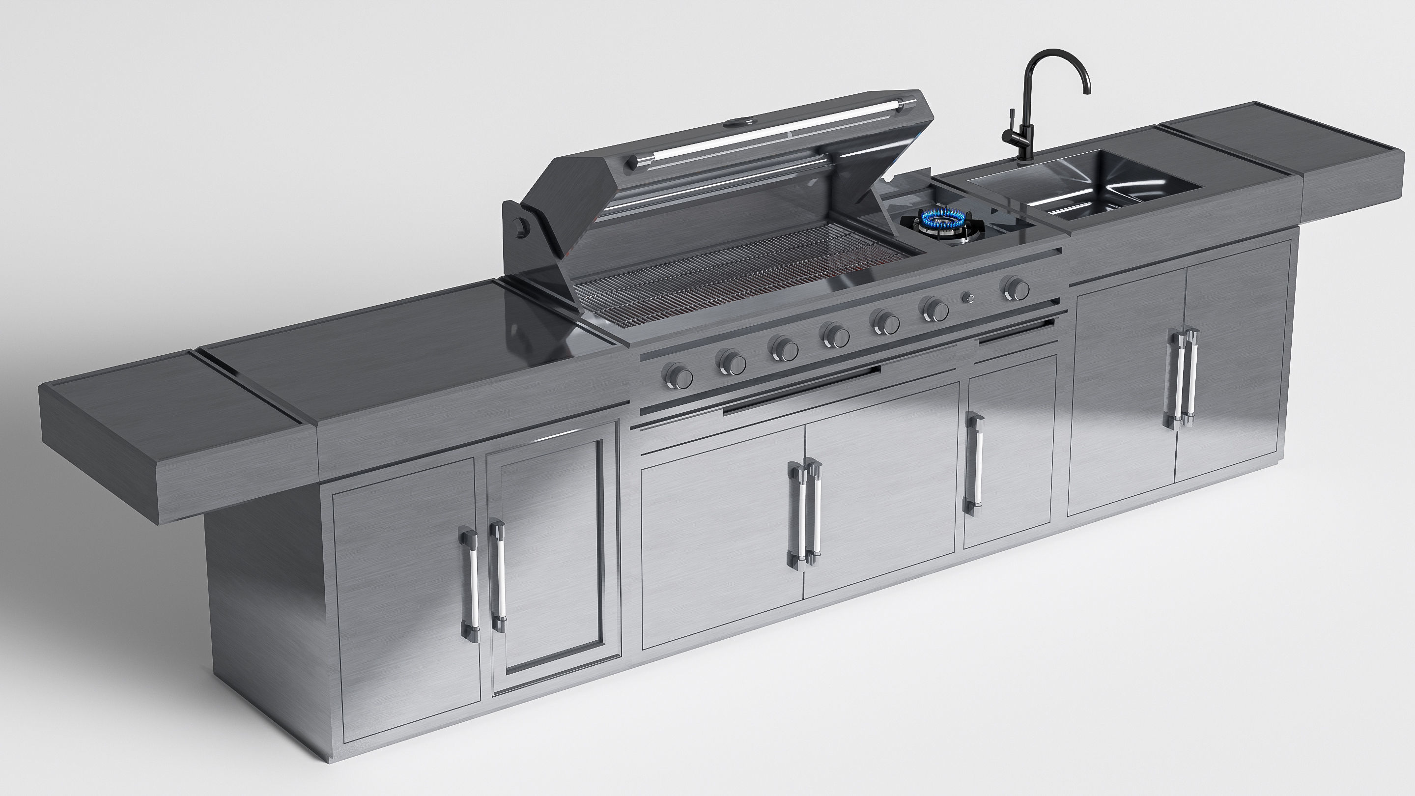 Barbecue grill 5 3D model_22