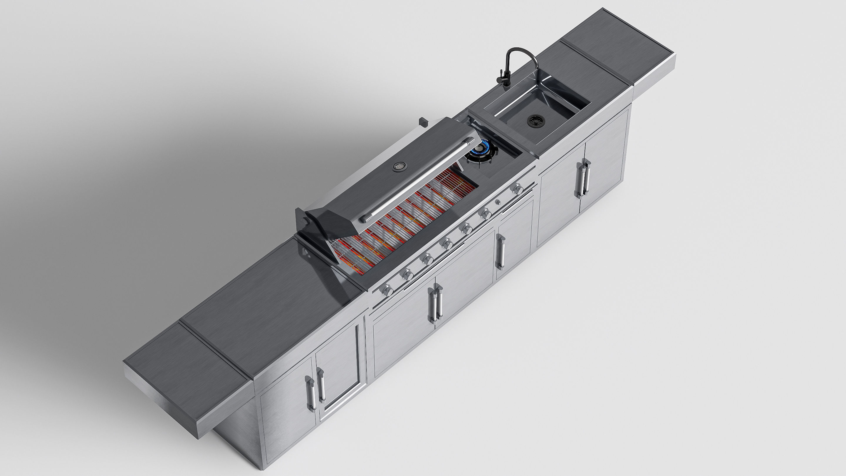 Barbecue grill 5 3D model_18