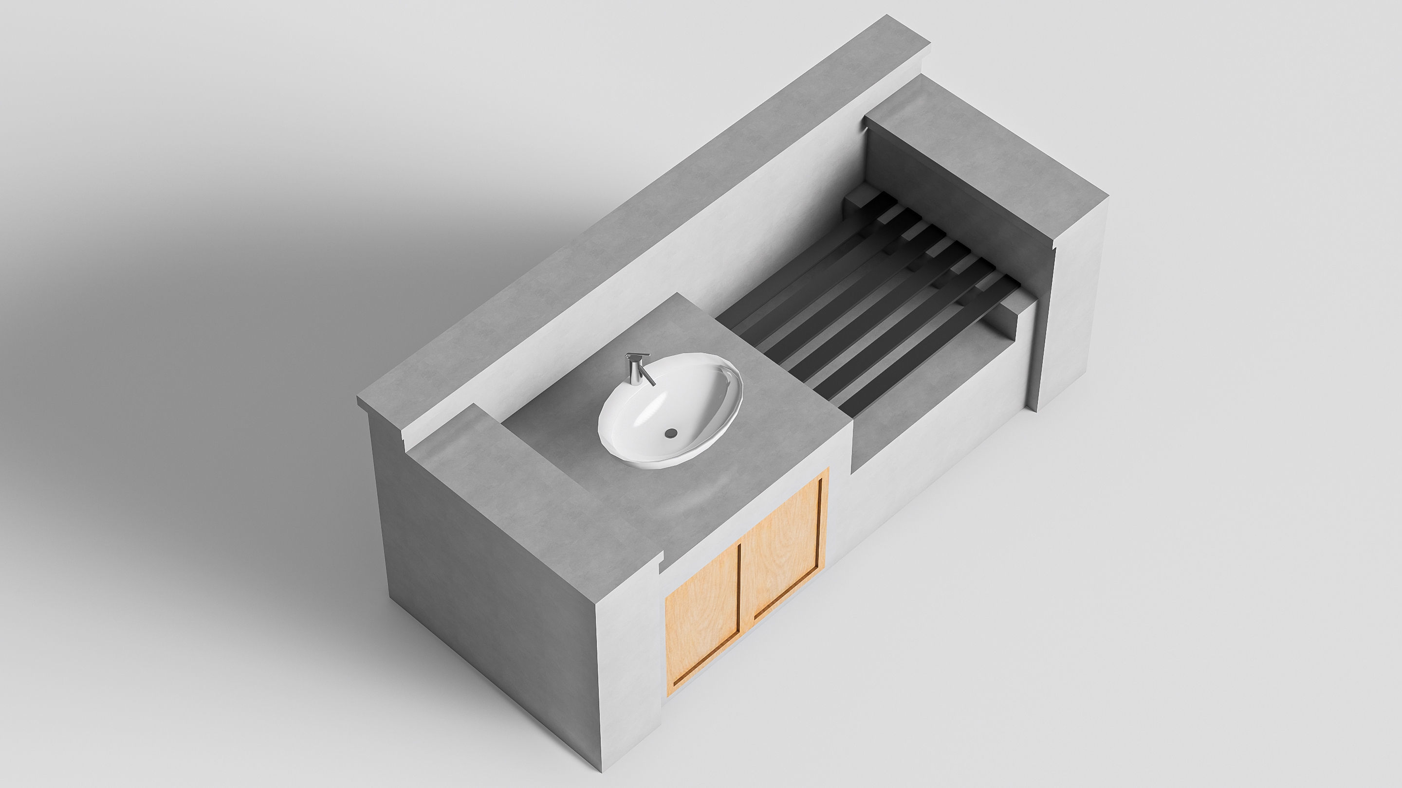 Barbecue grill 5 3D model_7