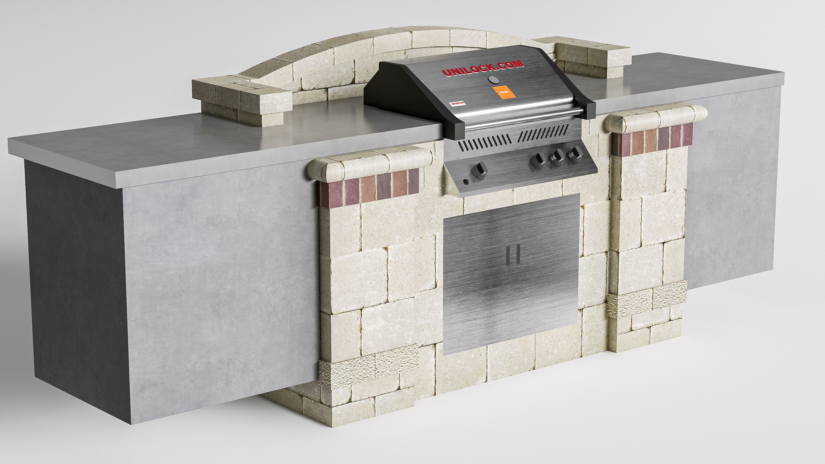 Barbecue grill 5 3D model_23