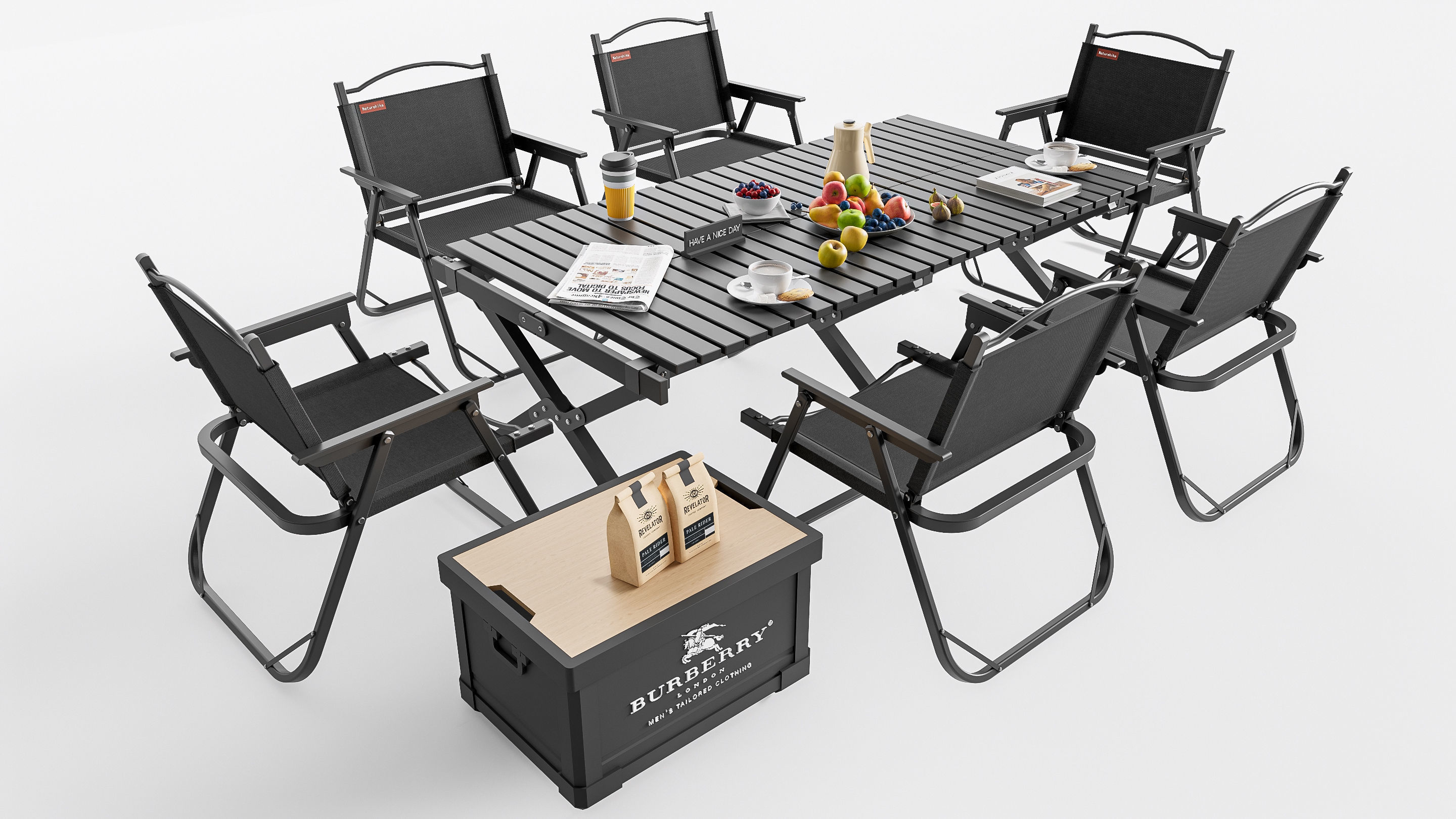 Barbecue grill  3D model_1