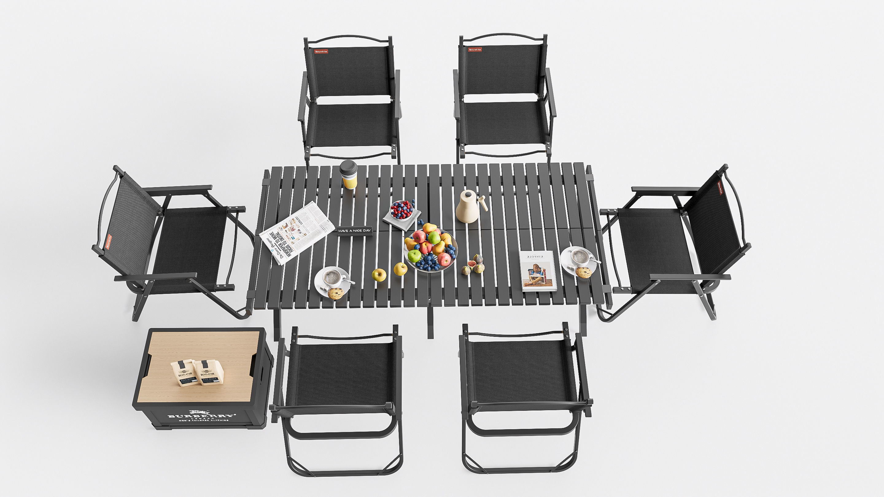 Barbecue grill  3D model_8