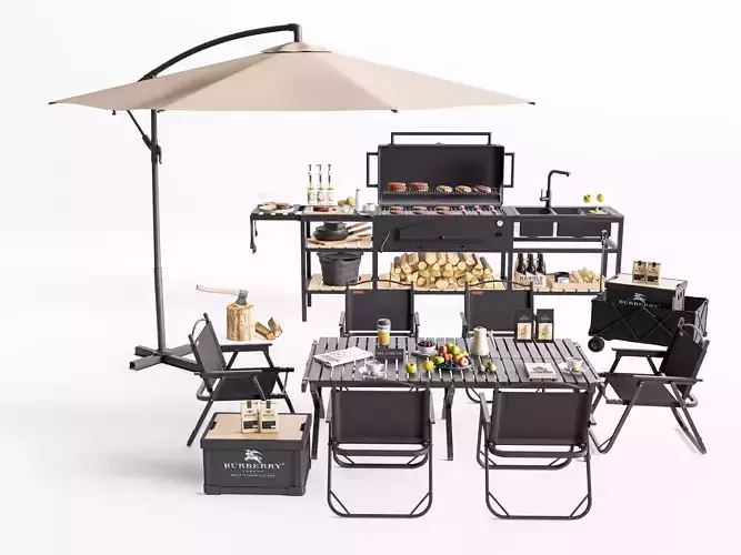 Barbecue grill  3D model