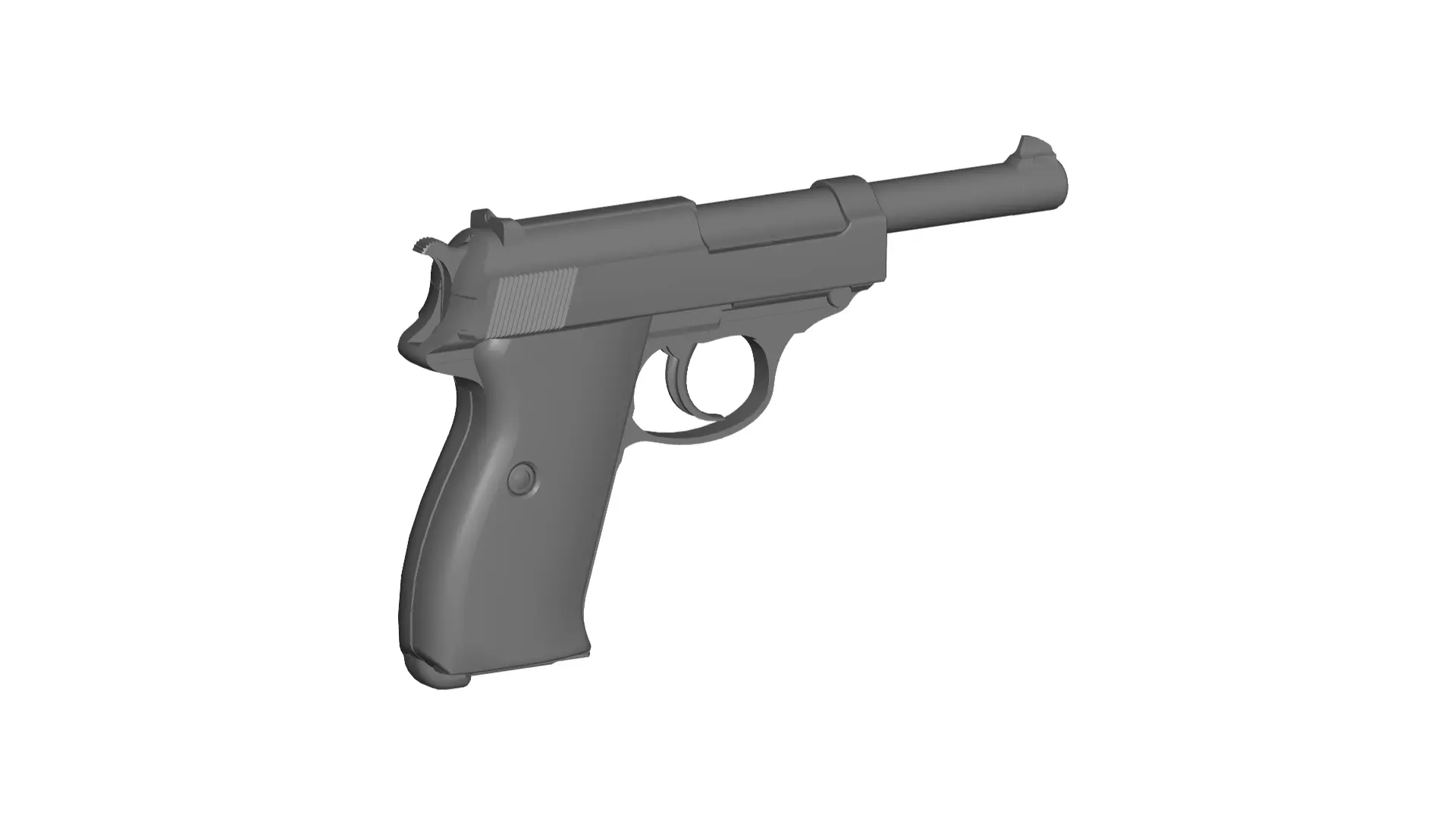 Walther P38 3D model