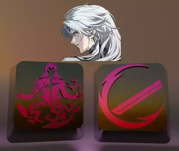 Keycaps Calcharo Wuthering Waves 