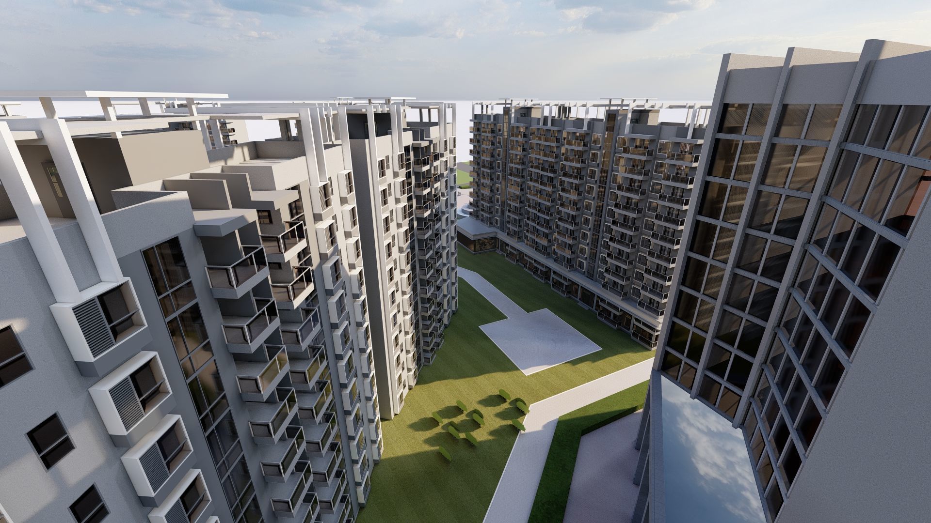 residential complex 3D model_6