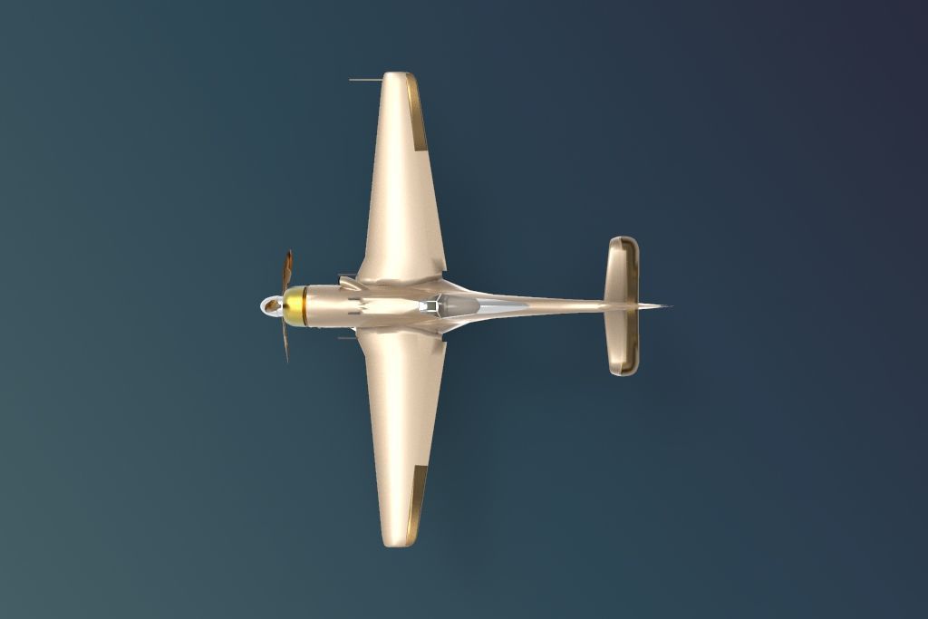 Focke-Wulf Fw 190 3D model_3