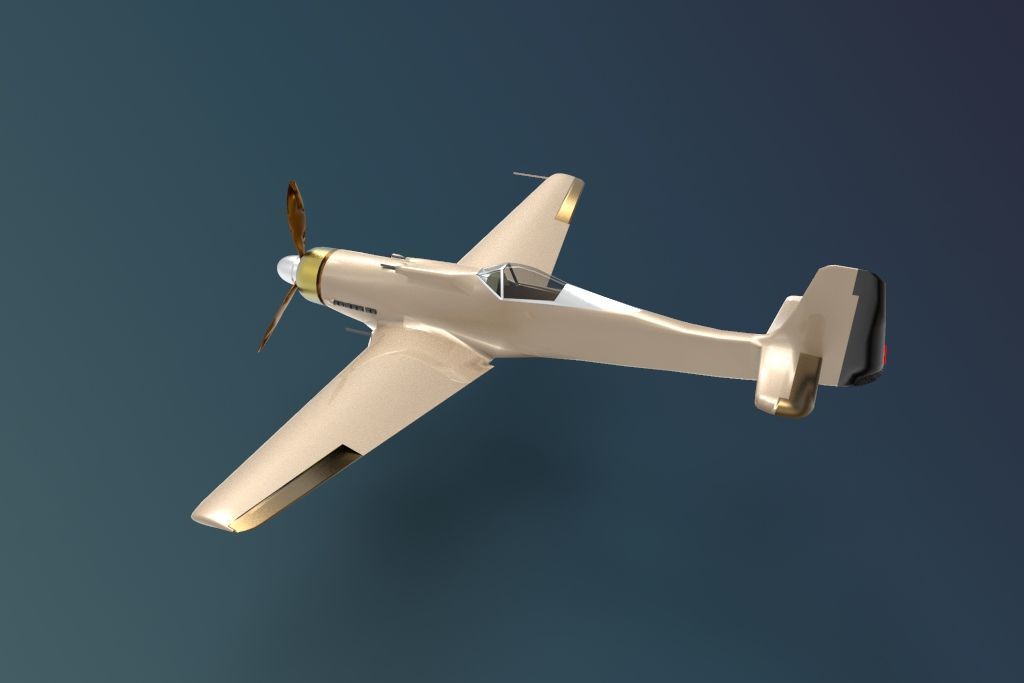 Focke-Wulf Fw 190 3D model_4