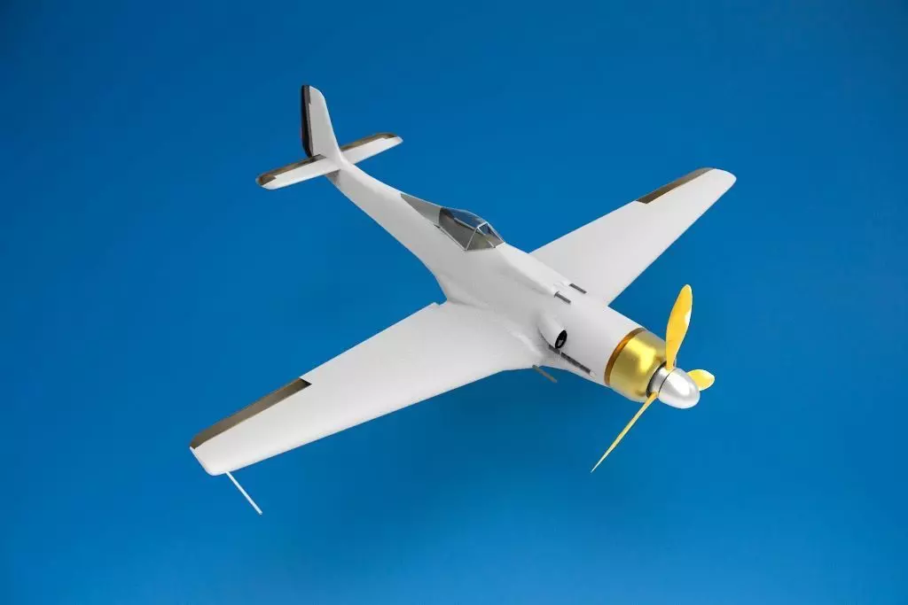 Focke-Wulf Fw 190 3D model_0