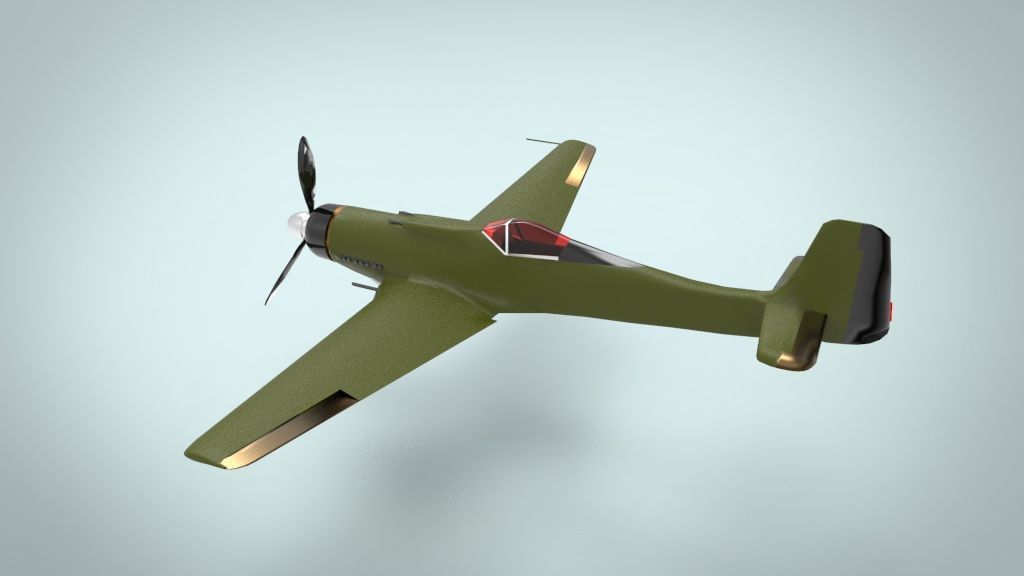 Focke-Wulf Fw 190 3D model_3
