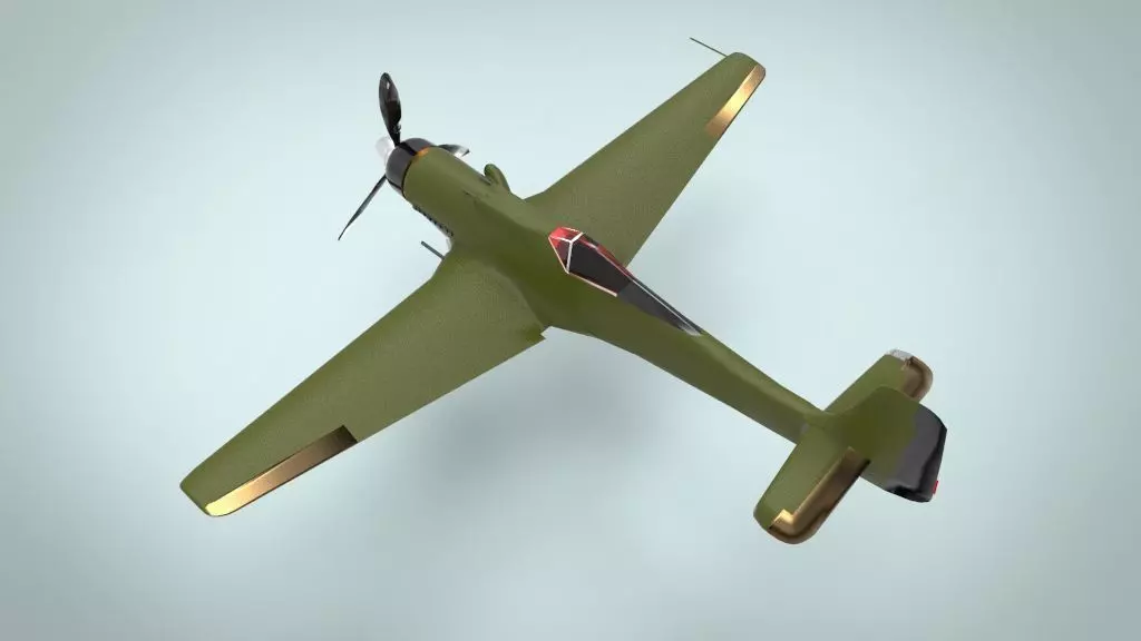 Focke-Wulf Fw 190 3D model_0