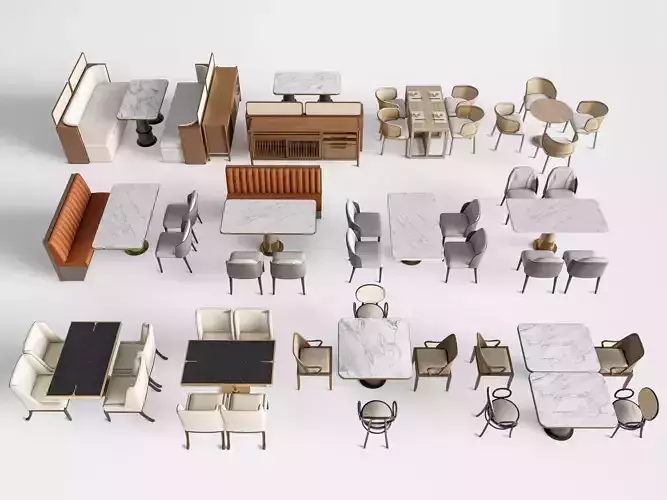 Restaurant seating sofa 8