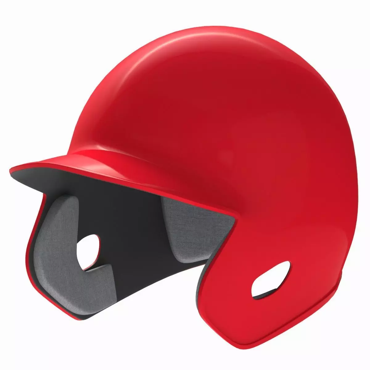 Baseball Batting Helmet 01 3D model