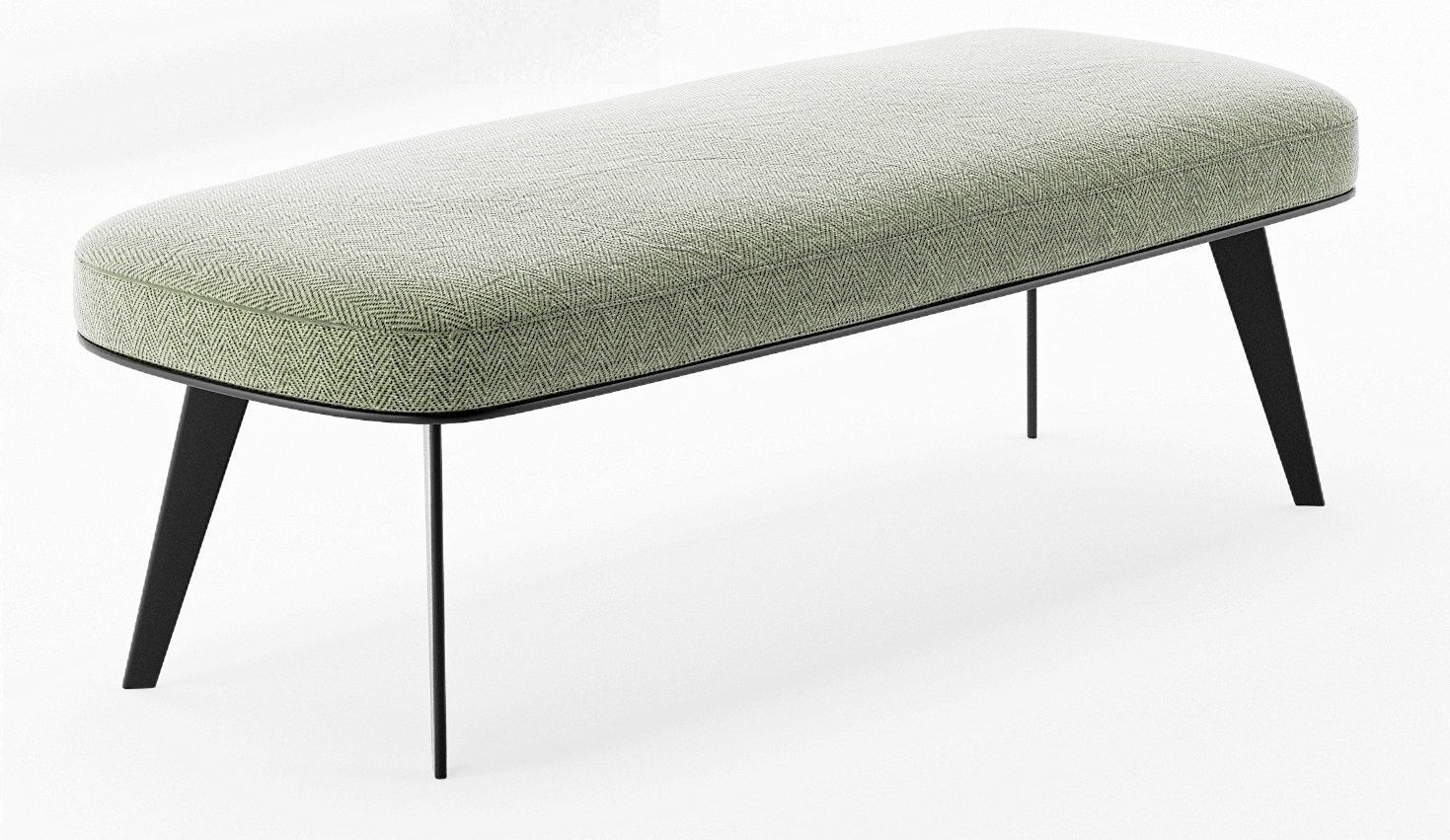 home chair Low-poly 3D model_3