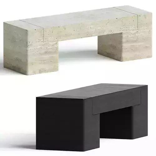M 005 Bench by Monolith Studio