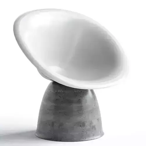 Midi Armchair by Imperfettolab 3D model