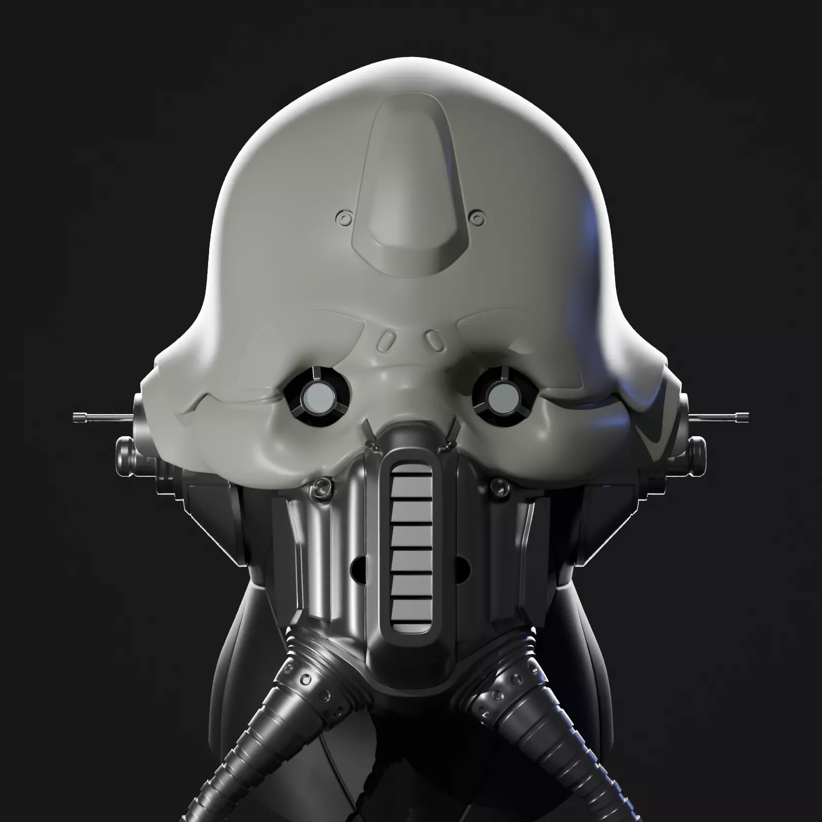 Tognath Helmet Cosplay STL 3d print file 3D print model_0