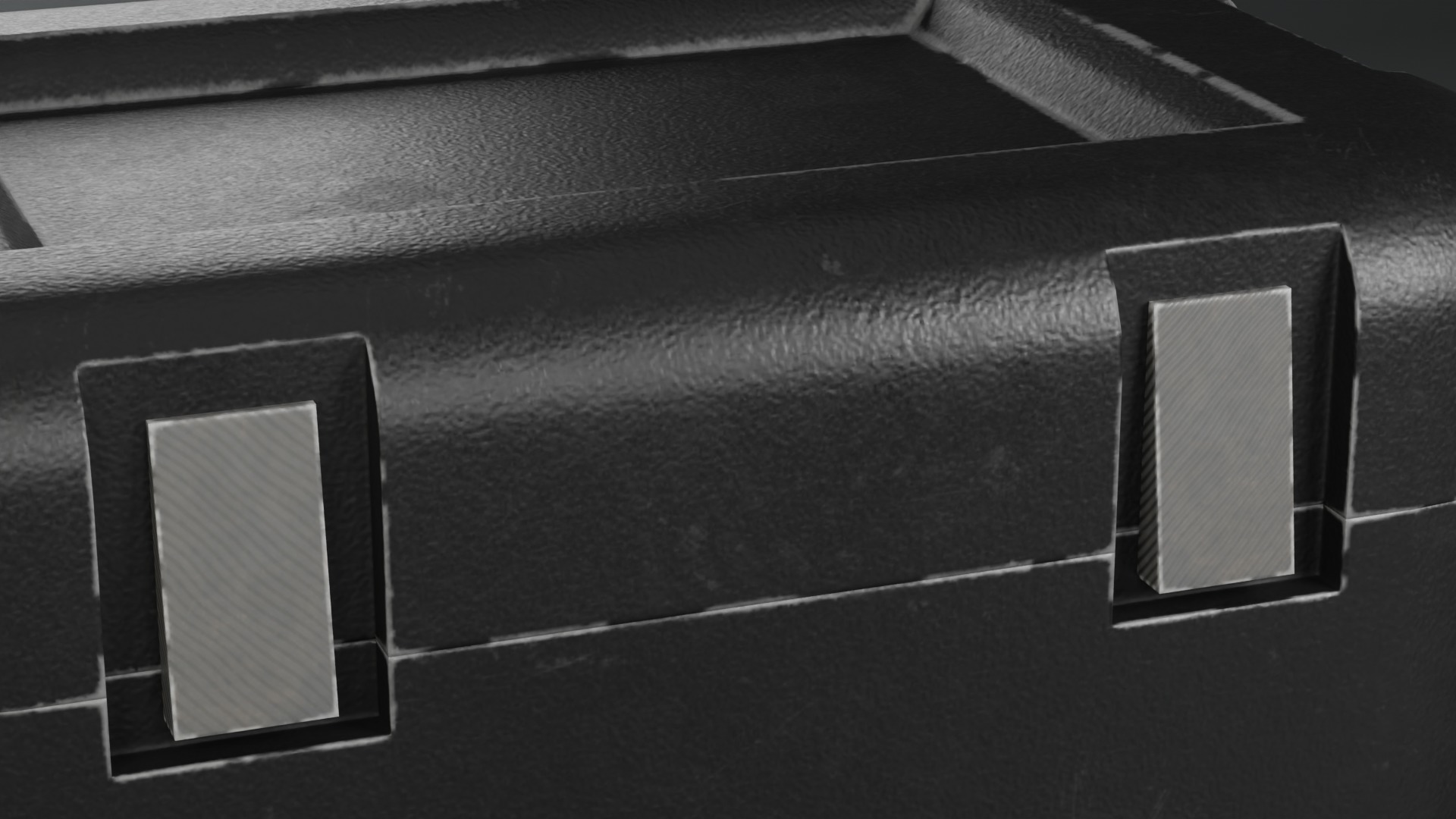 Scifi Box Low-poly 3D model_4