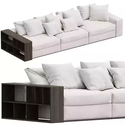Groundpiece modular sofa by Flexform 11MXA