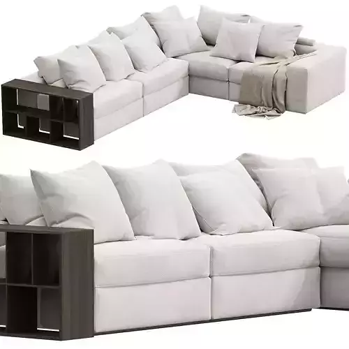 Groundpiece modular sofa by Flexform 11MXB