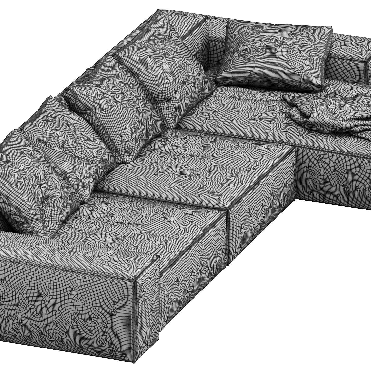 Magri Sofa by Tuo Divano 3D model_3