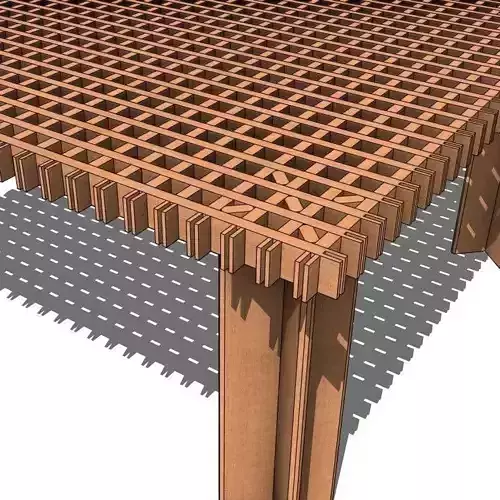 Plywood Coffe Table 1