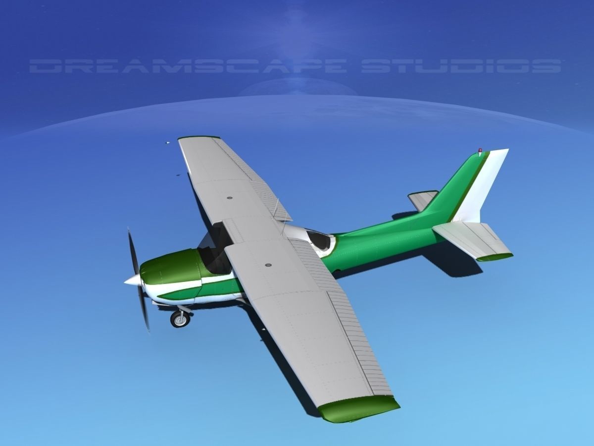 Cessna 172RG Cutlass V08 3D model_9
