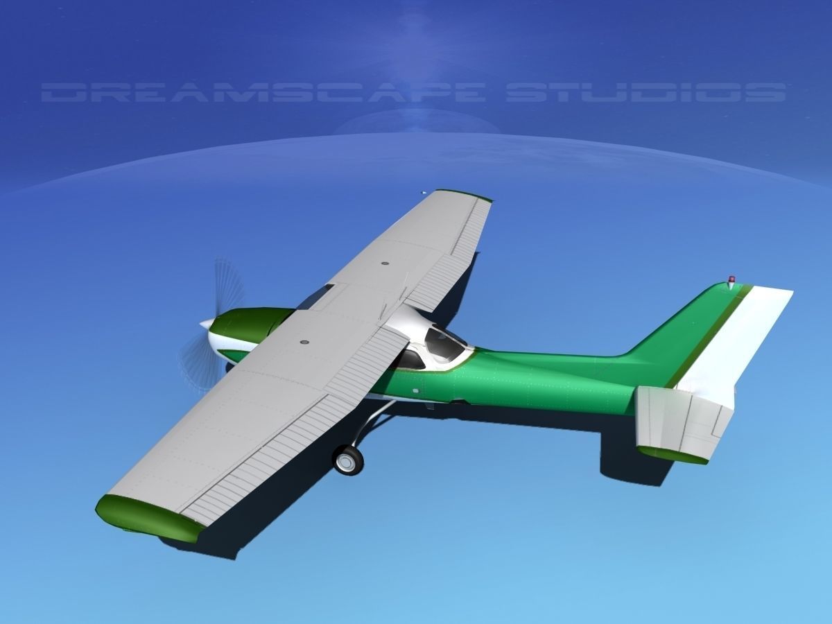 Cessna 172RG Cutlass V08 3D model_8