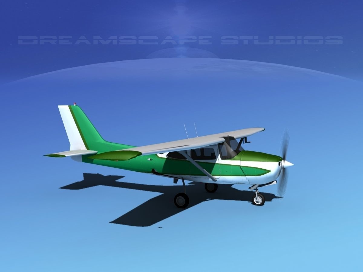 Cessna 172RG Cutlass V08 3D model_3