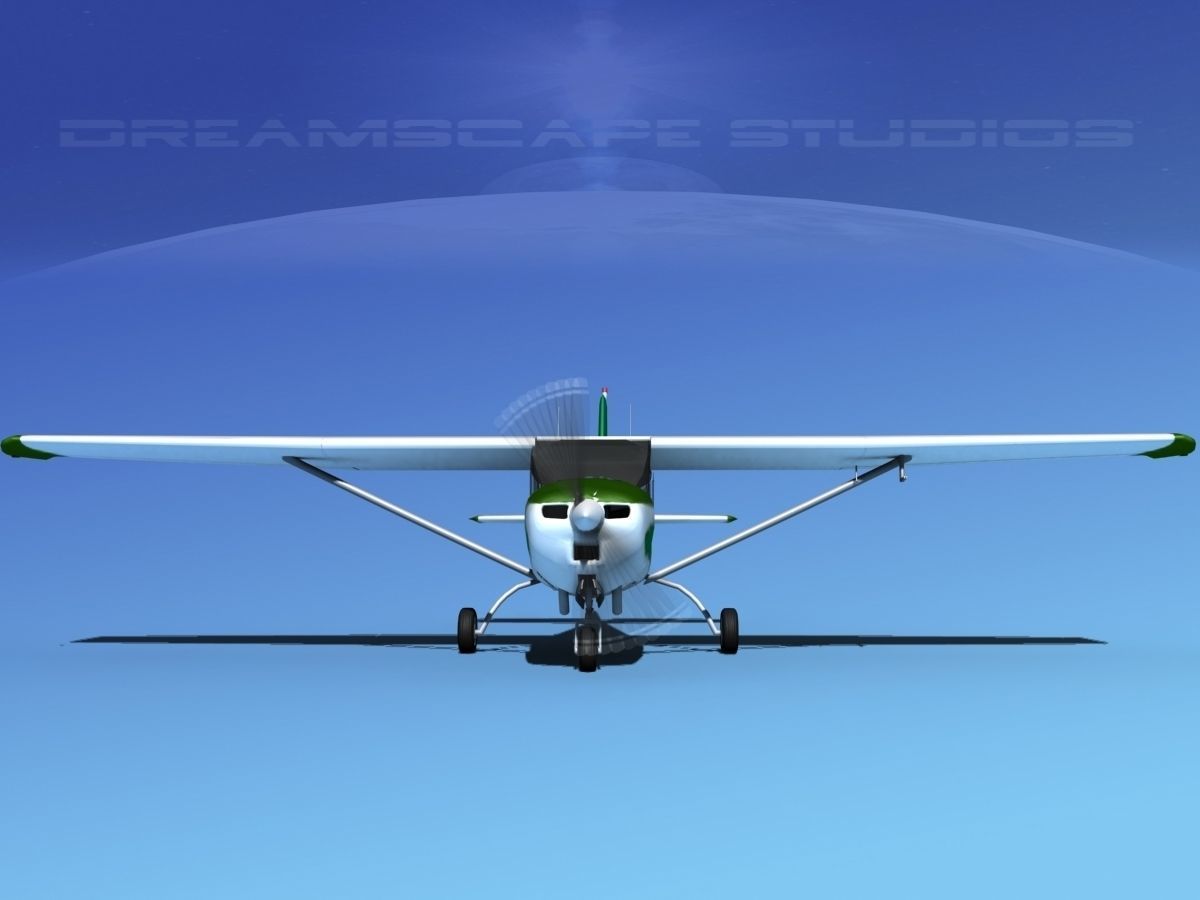 Cessna 172RG Cutlass V08 3D model_1
