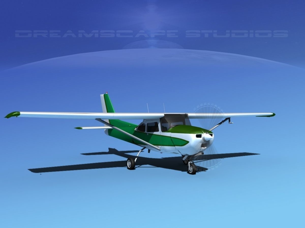 Cessna 172RG Cutlass V08 3D model_2