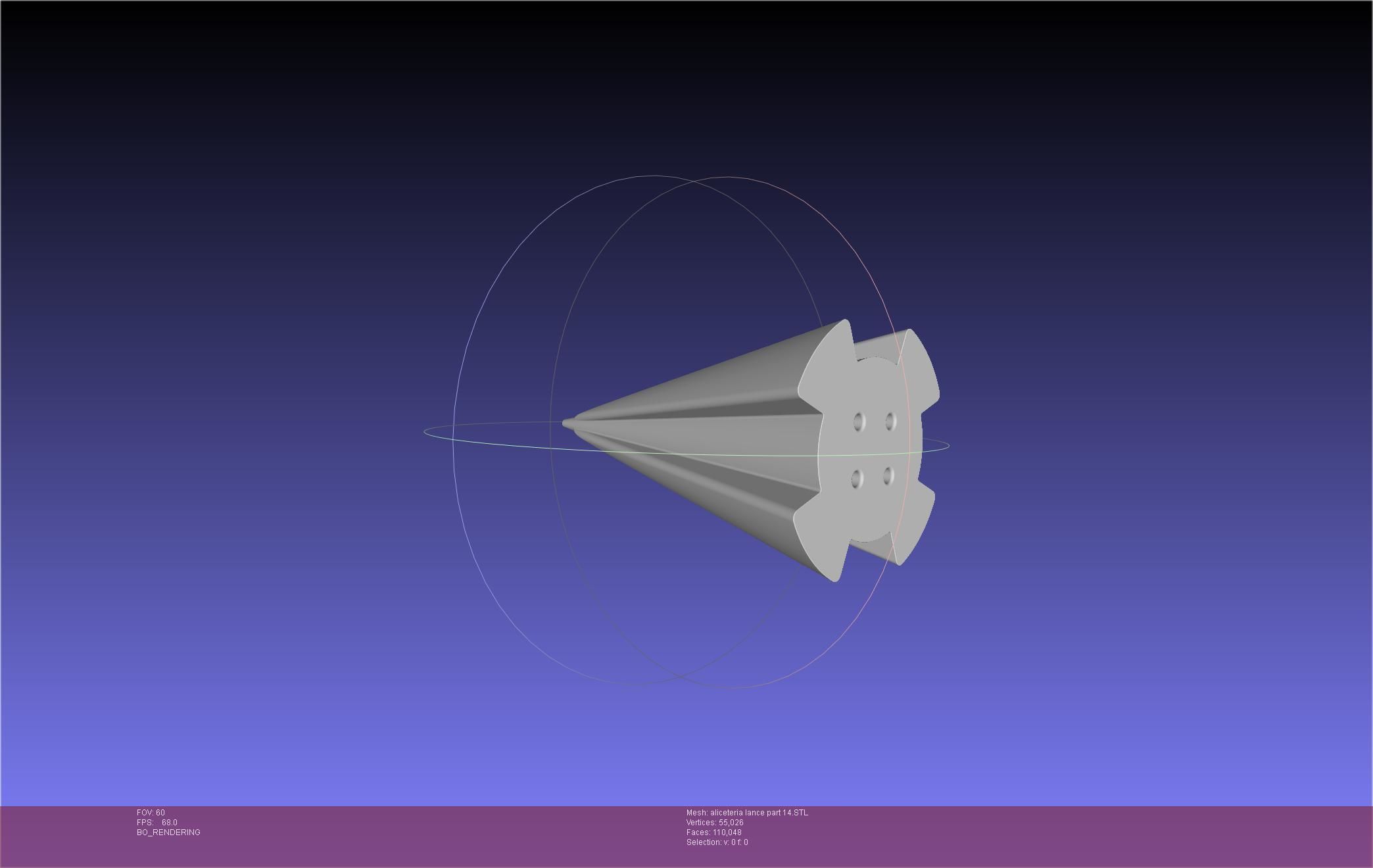 Re-Creators Aliceteria Lance 3D print model_100