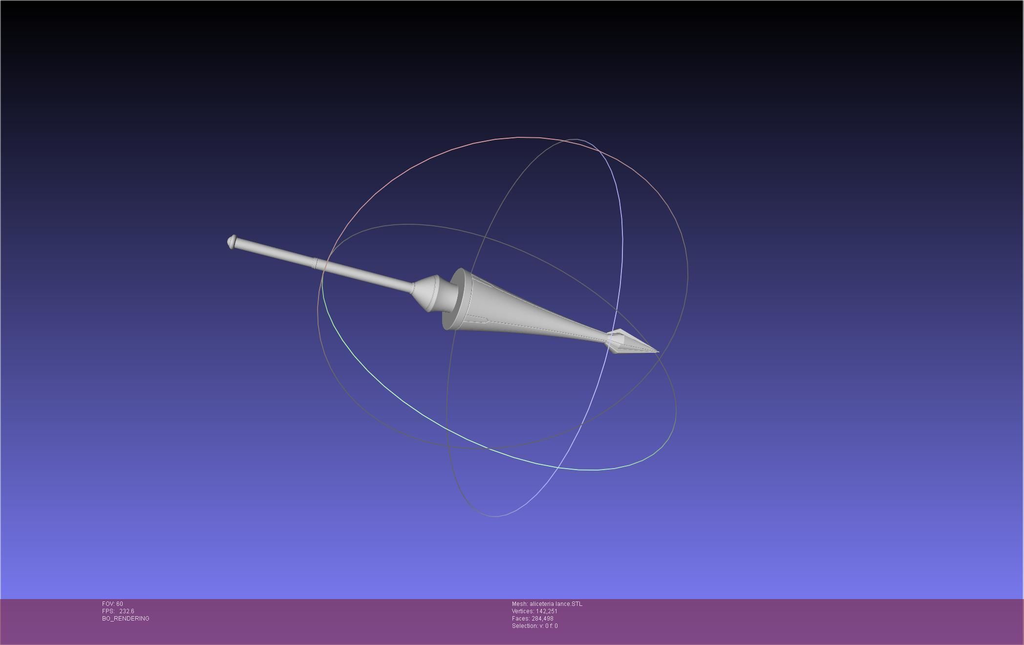 Re-Creators Aliceteria Lance 3D print model_6