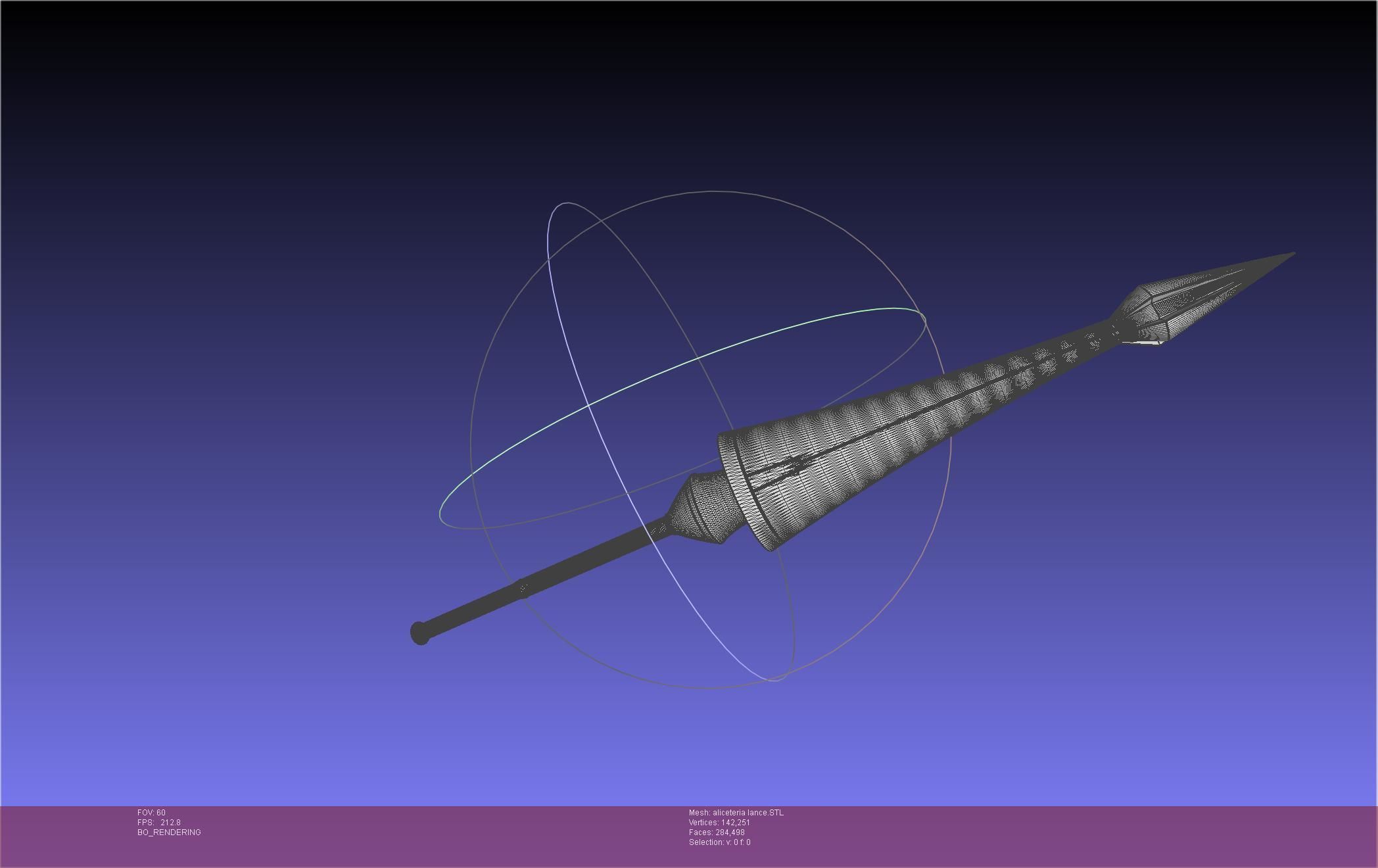 Re-Creators Aliceteria Lance 3D print model_25