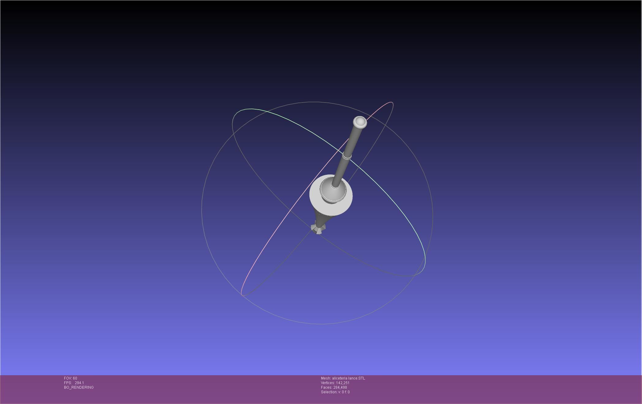 Re-Creators Aliceteria Lance 3D print model_13