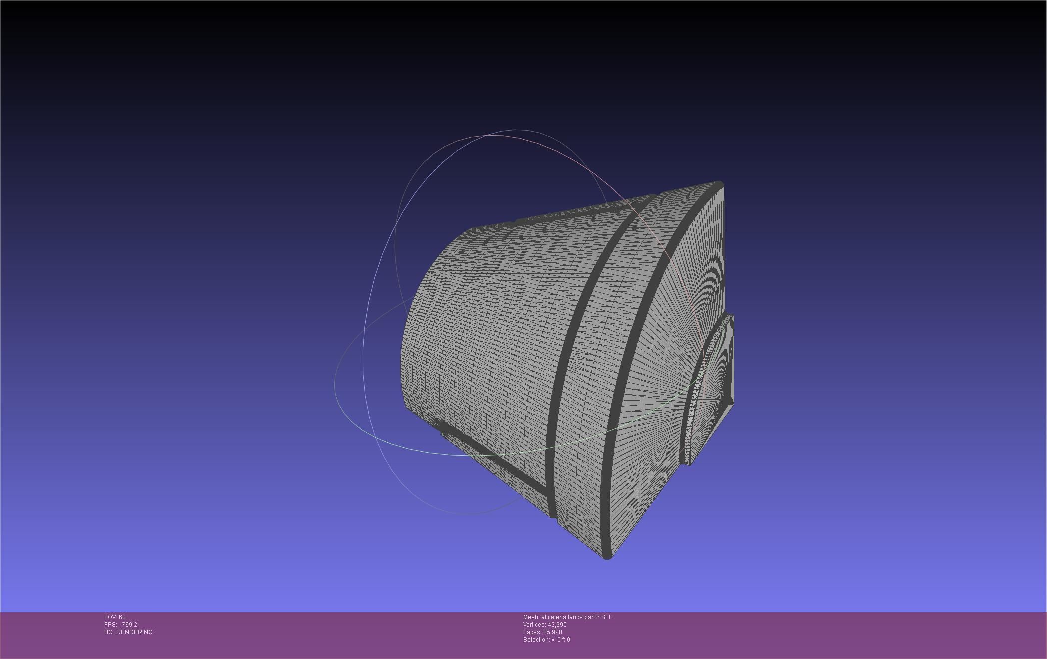 Re-Creators Aliceteria Lance 3D print model_57
