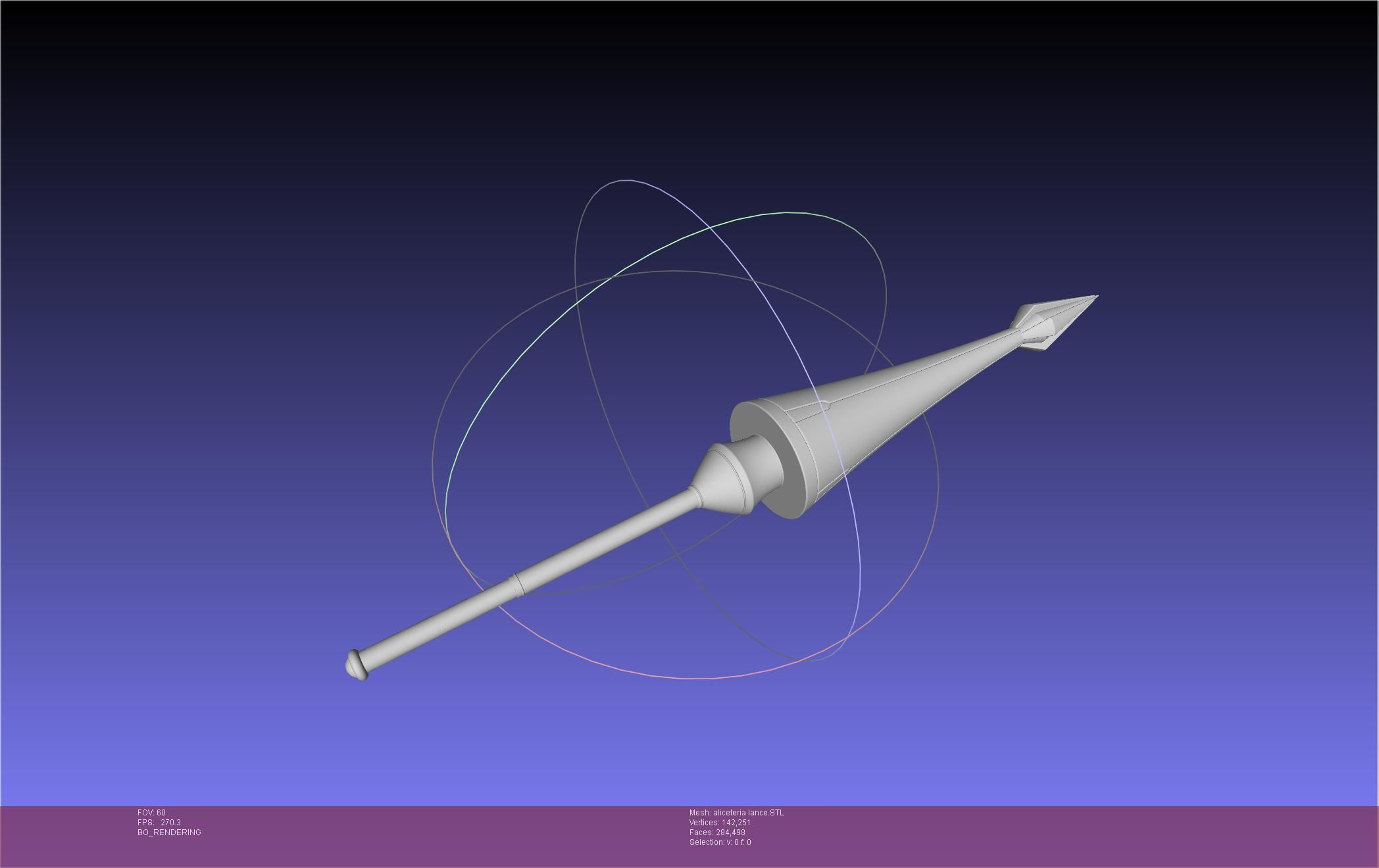 Re-Creators Aliceteria Lance 3D print model_23