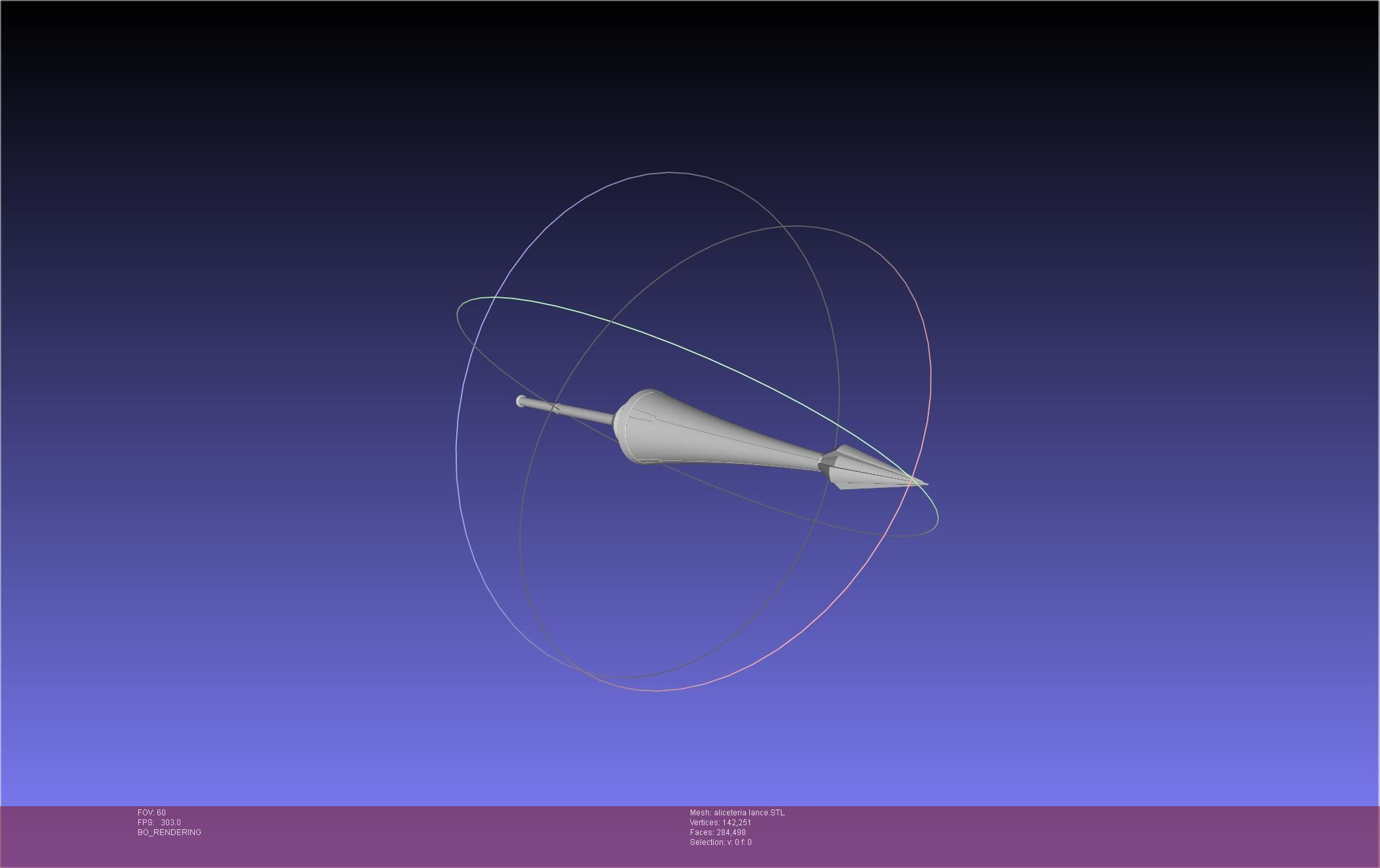 Re-Creators Aliceteria Lance 3D print model_12