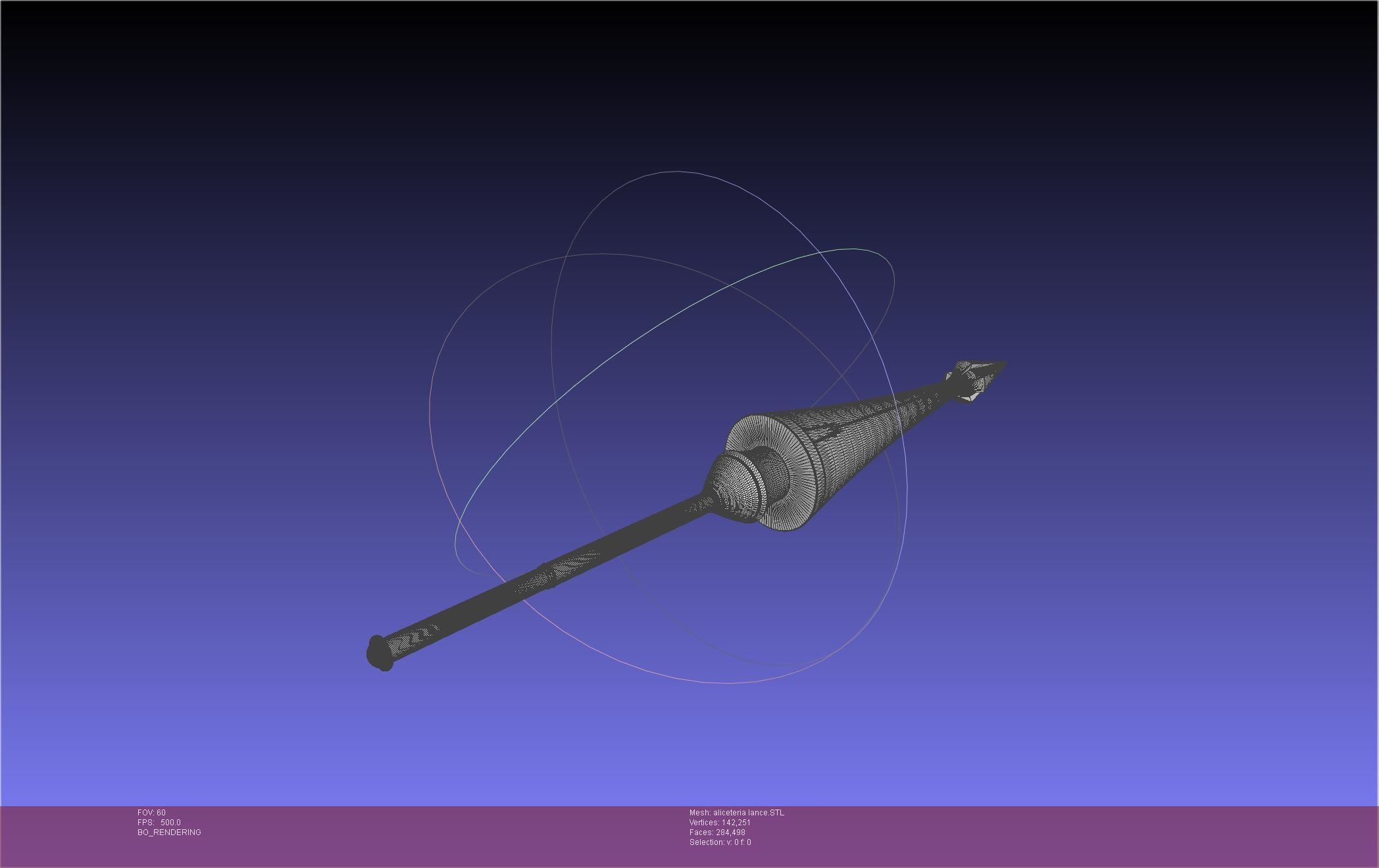 Re-Creators Aliceteria Lance 3D print model_26