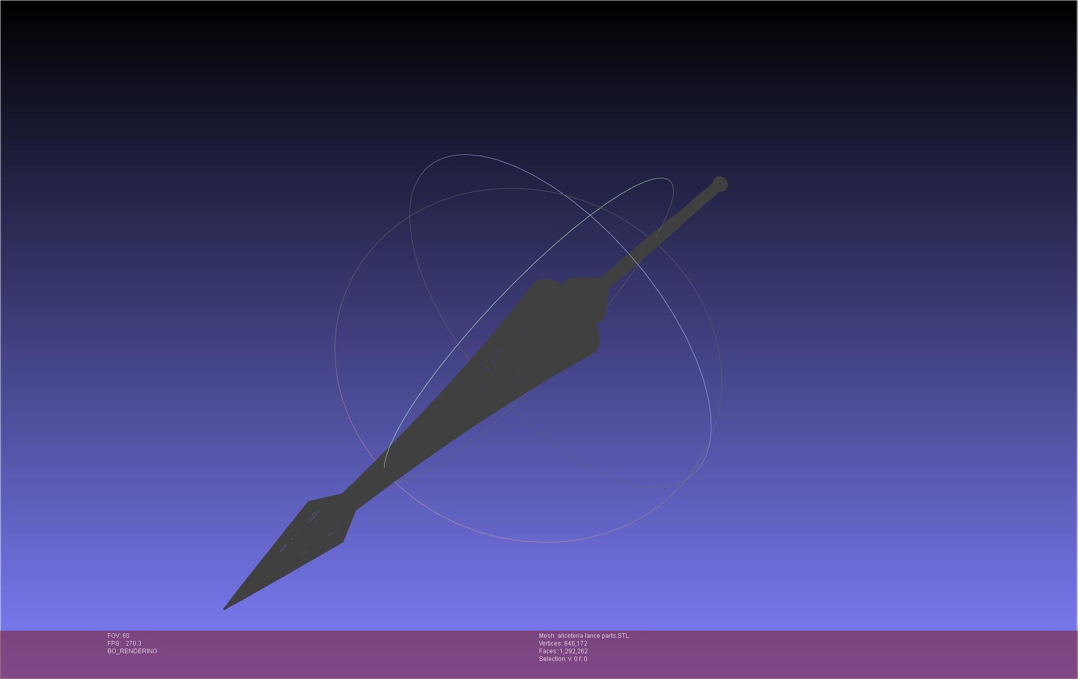 Re-Creators Aliceteria Lance 3D print model_111