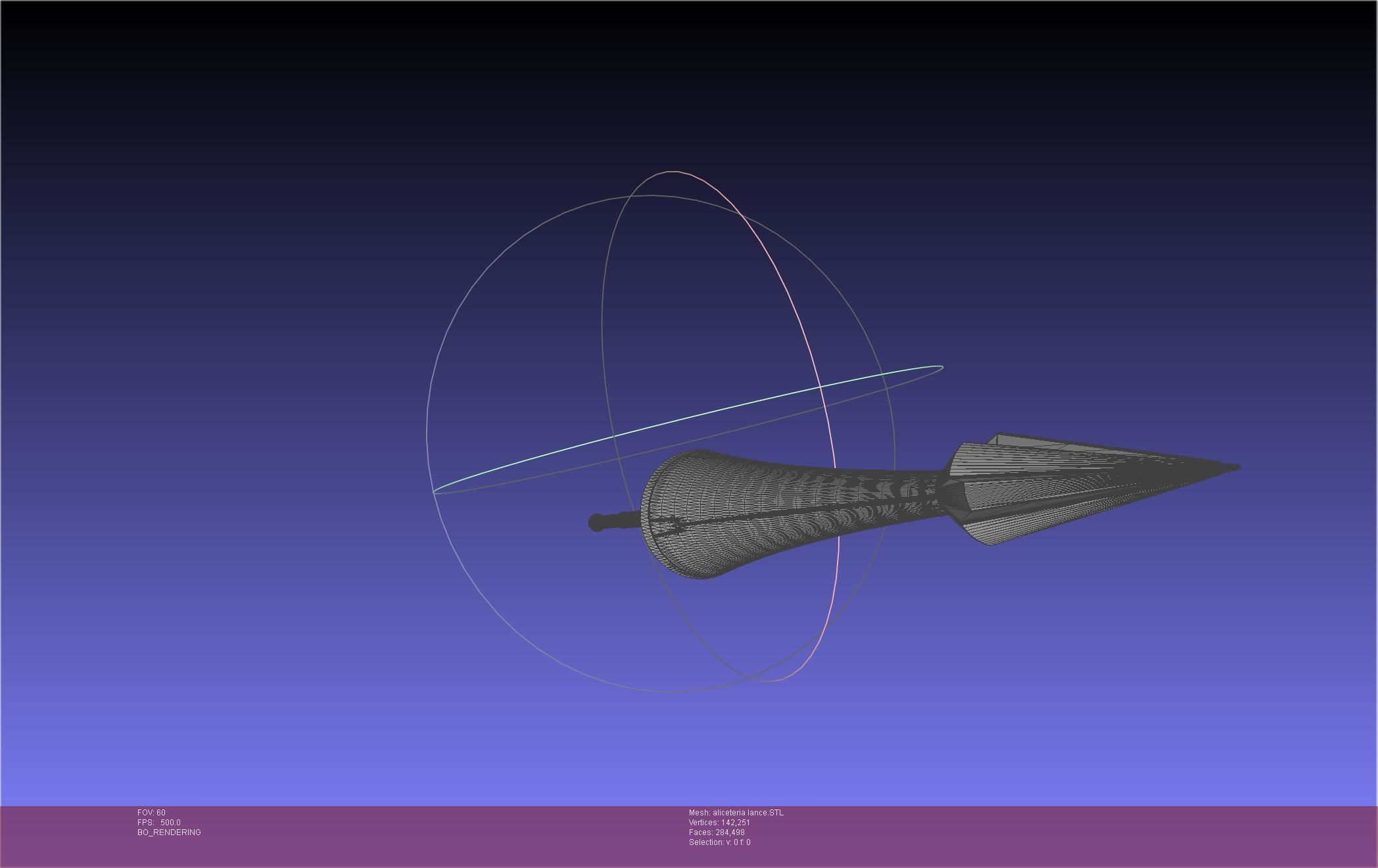 Re-Creators Aliceteria Lance 3D print model_27