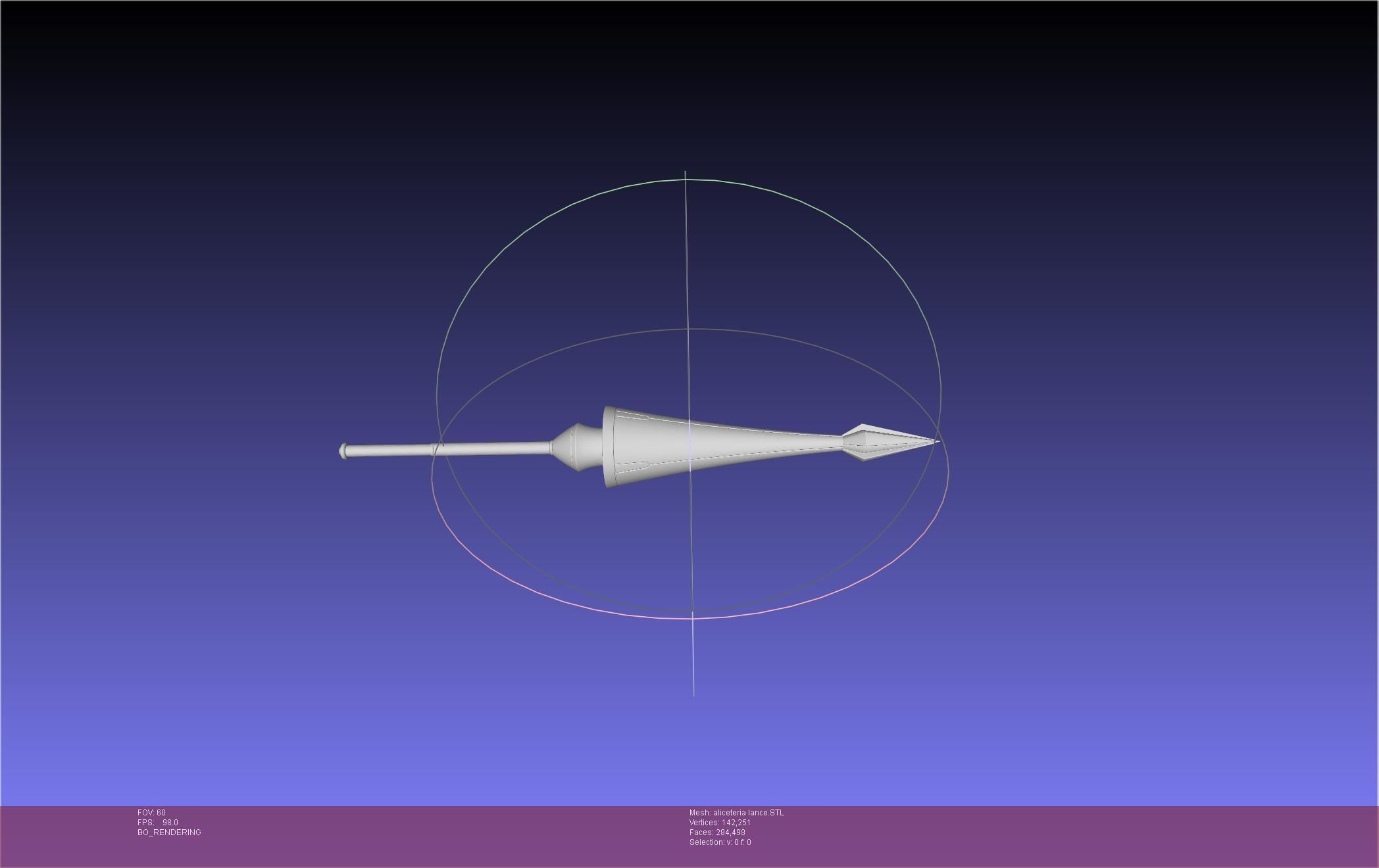 Re-Creators Aliceteria Lance 3D print model_10