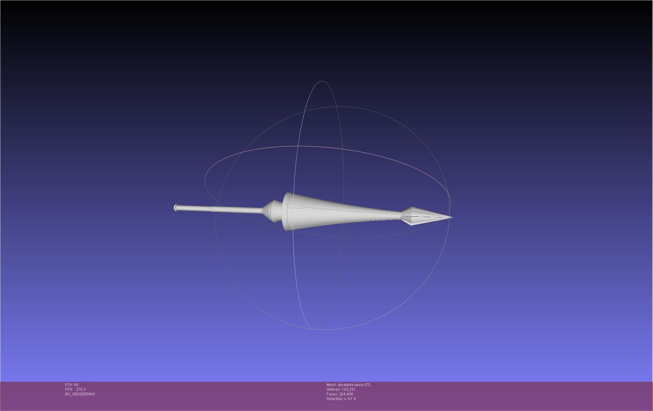 Re-Creators Aliceteria Lance 3D print model_16