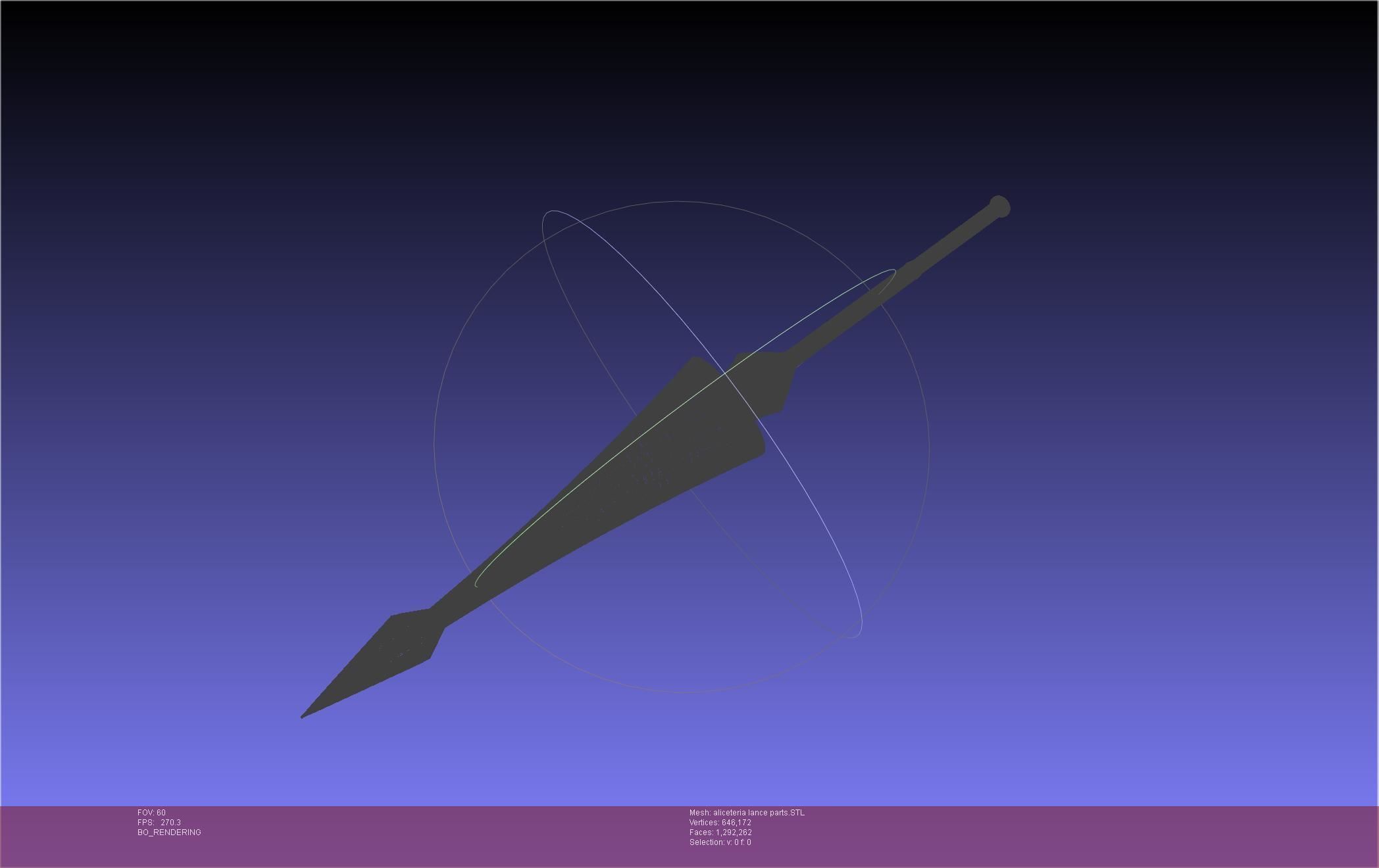 Re-Creators Aliceteria Lance 3D print model_110