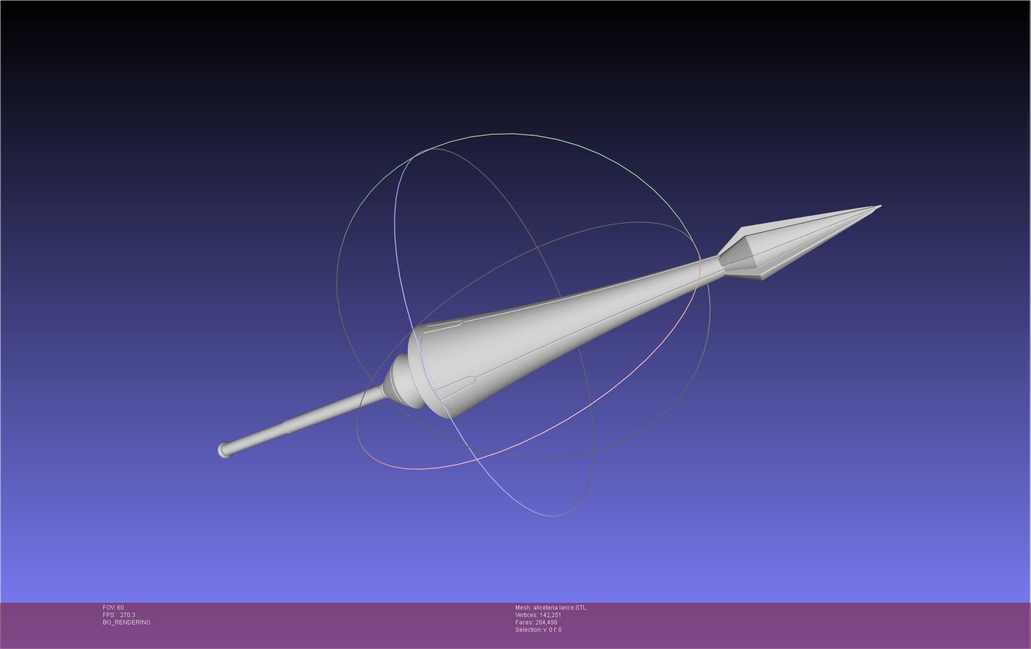 Re-Creators Aliceteria Lance 3D print model_20